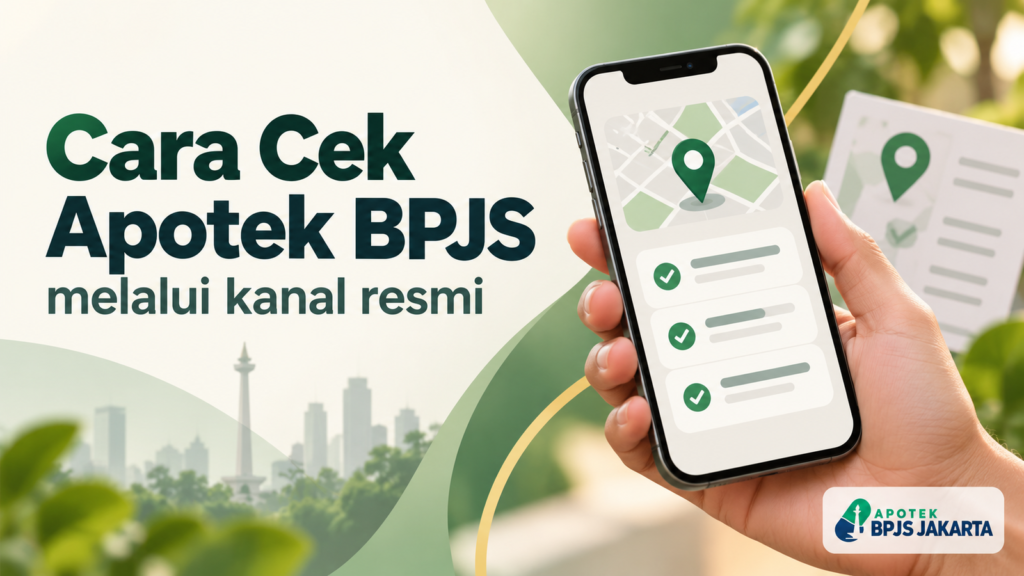 Cara cek apotek BPJS Makassar melalui kanal resmi dengan peta dan daftar verifikasi